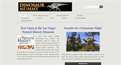 Desktop Screenshot of dinosaurmummy.org
